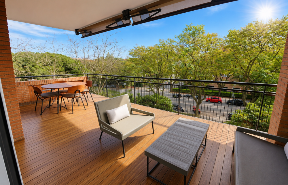 Vivir en Pedralbes: espacio, luz y tranquilidad